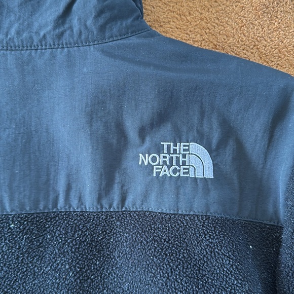 NORTH FACE BLACK Women’s small fleece Sherpa zip up jacket with pockets - Picture 12 of 12